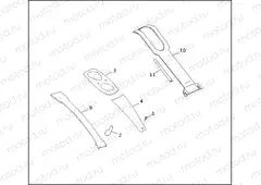 FUEL TANK TRIM