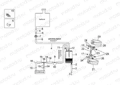 Fuel vapour recover system