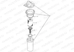 FUEL/WATER SEPARATOR - I984978 (4945834583c011) | FUEL/WATER SEPARATOR - I984978 (4945834583c011)