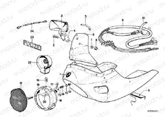 Full fairing/mounting parts