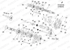 Gear box - Gear assembly