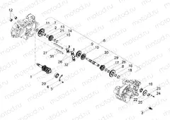 Gear box - Gear assembly