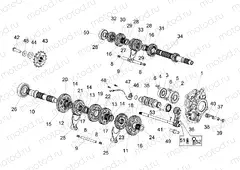 Gear box - Gear assembly