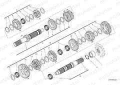 GEAR BOX [MOD:HYM 950]