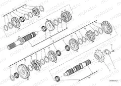 GEAR BOX [MOD:SCR800CR]