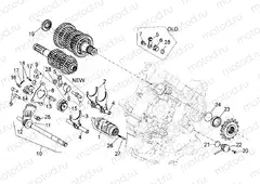 Gear box selector