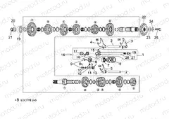 Gear box selector