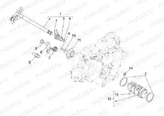 Gear box / Selector / Shift cam