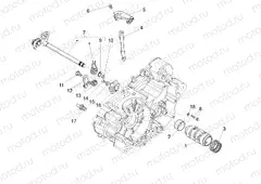 Gear box / Selector / Shift cam