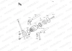 Gear Change Drum/Shift Fork(s)