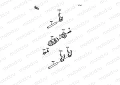Gear Change Drum/Shift Fork(s)