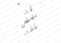 Gear Change Drum/Shift Fork(s)