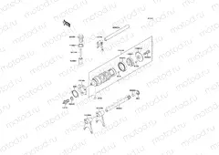Gear Change Drum/Shift Fork(s)