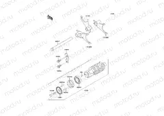 Gear Change Drum/Shift Fork(s)