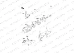 Gear Change Drum/Shift Fork(s)