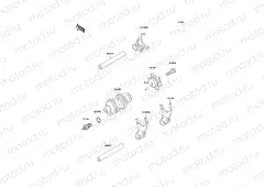 Gear Change Drum/Shift Fork(s)