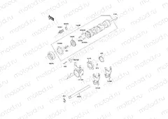Gear Change Drum/Shift Fork(s)