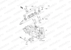 Gear Change Drum/Shift Fork(s)