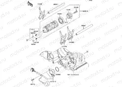 Gear Change Drum/Shift Fork(s)