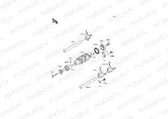 Gear Change Drum/Shift Fork(s)