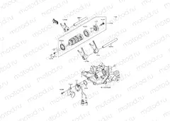 Gear Change Drum/Shift Fork(s)