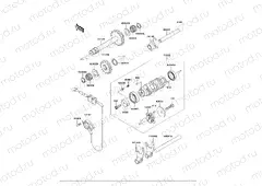 Gear Change Drum/Shift Fork(s)