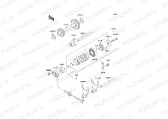 Gear Change Drum/Shift Fork(s)