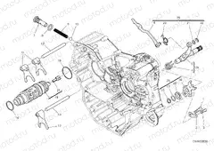 GEAR CHANGE MECHANISM [MOD:MS950S]
