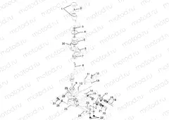 GEAR SELECTOR (300) XPRESS 300 W969530 (4935923592C013) | GEAR SELECTOR (300) XPRESS 300 W969530 (4935923592C013)