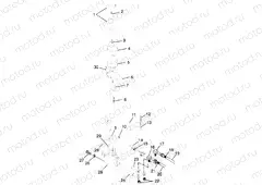 GEAR SELECTOR (400) XPRESS 400 W969540 (4935923592C014) | GEAR SELECTOR (400) XPRESS 400 W969540 (4935923592C014)