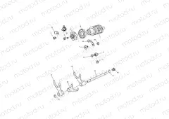 Gear Selector Drum 563847