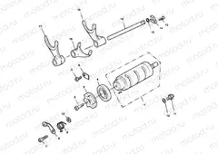 Gear Selector Drum