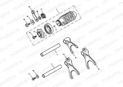 Gear Selector Drum