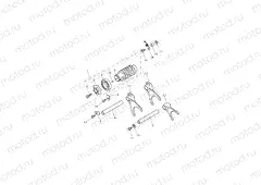 Gear Selector Drum