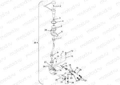 GEAR SELECTOR Magnum 2X4 W967544 (4936033603C003) | GEAR SELECTOR Magnum 2X4 W967544 (4936033603C003)