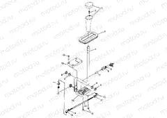 GEAR SELECTOR Sport 400L W97BA38C and Trail Blazer W97BA25C (4940124012C008) | GEAR SELECTOR Sport 400L W97BA38C and Trail Blazer W97BA25C (4940124012C008)