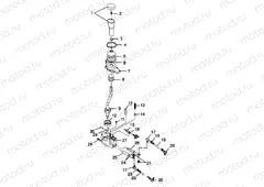 GEAR SELECTOR - W98CH50A (4945714571c014) | GEAR SELECTOR - W98CH50A (4945714571c014)