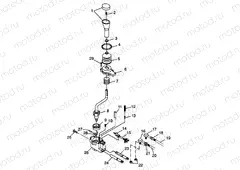 GEAR SELECTOR XPLORER 300 W98CC28C (4945264526C010) | GEAR SELECTOR XPLORER 300 W98CC28C (4945264526C010)