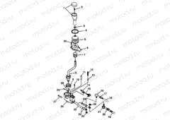 GEAR SELECTOR XPLORER 400L W98CC38C (4945414541C011) | GEAR SELECTOR XPLORER 400L W98CC38C (4945414541C011)