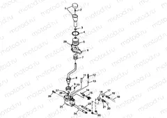 GEAR SELECTOR XPRESS 300 W98CA28C (4945364536C006) | GEAR SELECTOR XPRESS 300 W98CA28C (4945364536C006)