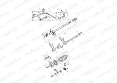 Gear Selectors & Pedal