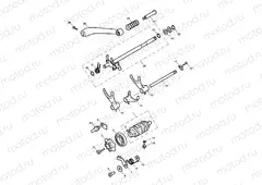 Gear Selectors & Pedal