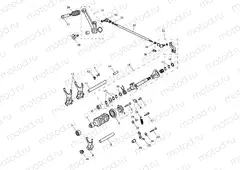 Gear Selectors & Pedal