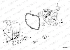 Gearbox cover,gasket and various bolts