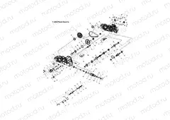 GEARCASE - A04CH50AO/AQ/AR/AS/AT/AV/AW/AX (4987288728C13) | GEARCASE - A04CH50AO/AQ/AR/AS/AT/AV/AW/AX (4987288728C13)