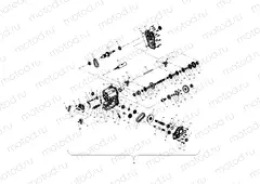 GEARCASE - A04CH68AC/AF/AH/AJ/AT/AV (4986128612C13) | GEARCASE - A04CH68AC/AF/AH/AJ/AT/AV (4986128612C13)