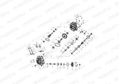 GEARCASE - C02CL50AB (4972367236D01) | GEARCASE - C02CL50AB (4972367236D01)