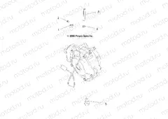 GEARCASE | GEARCASE, MOUNTING, FRONT (DEMAND DRIVE) - A07MH76FA (49ATVGEARCASEMTG500EFI)