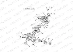 GEARCASE | GEARCASE, REAR - A05MH68AP (4999609960D06)