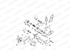 GEARCASE (Internal Components) - A99CH45CA (4949154915D001) | GEARCASE (Internal Components) - A99CH45CA (4949154915D001)